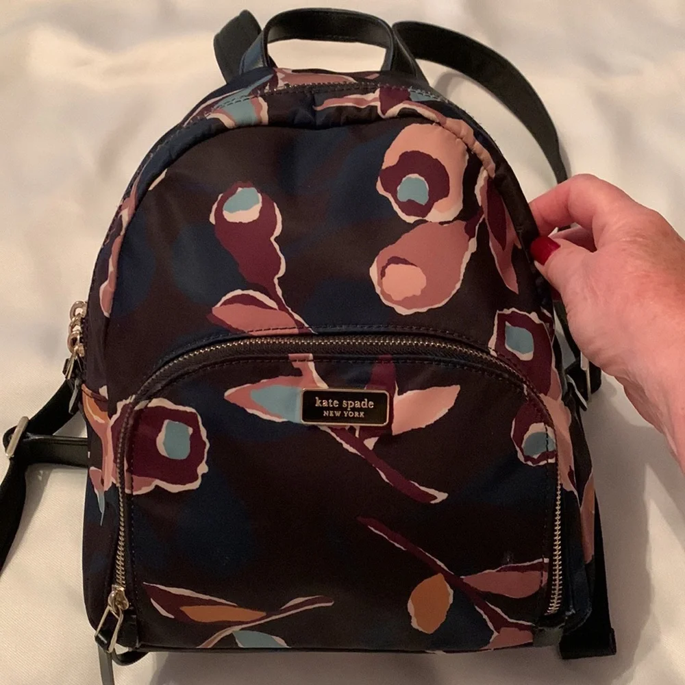 Kate Spade Dawn Paper Rose Backpack